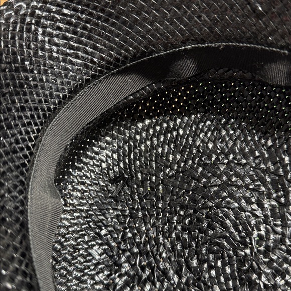 Vintage Black and Cream Hat - Picture 8 of 8